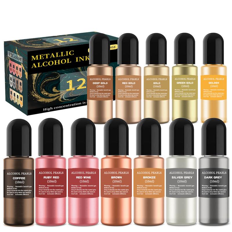 Resin Art Jewellery - 1 Set Resin Pigment Kit Art