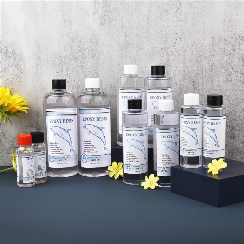 Epoxy Resin Ab - 1:1 AB Resin Epoxy Crystal Glue