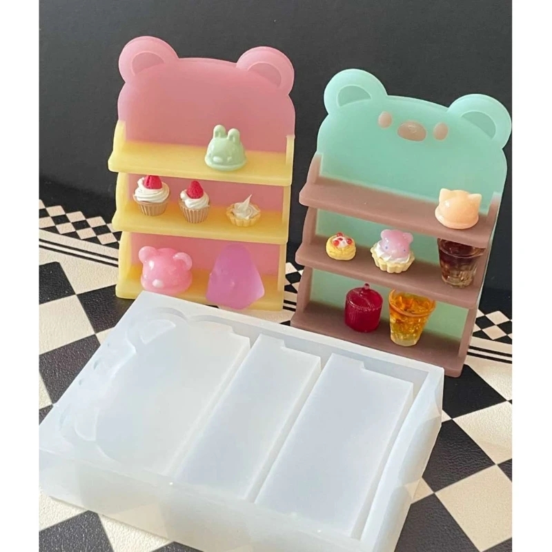 Resin Art Book - Book Shelf Epoxy Resin Mold Jewelry