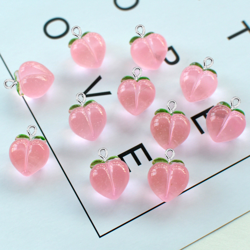 10Pcs New Transparent Peach Fl - Resin Art Love review and price