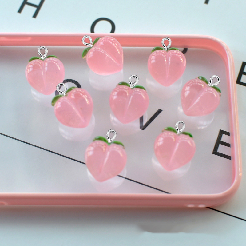 10Pcs New Transparent Peach Fl - Resin Art Love review and price