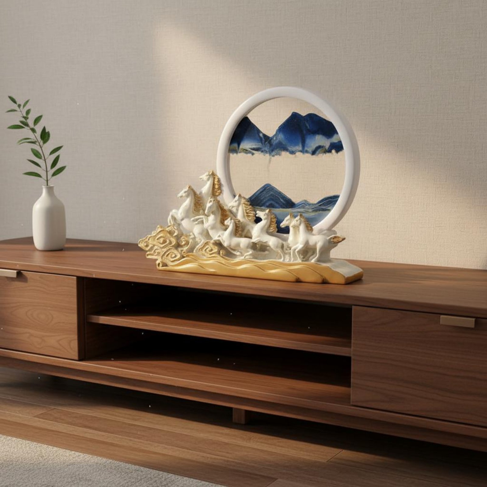 Sand Art Horse Decor Gift Idea - Resin Art Design Ideas review and price