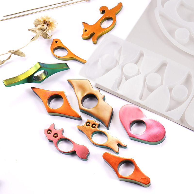 DIY Crystal Mirror Silicone Mo - Resin Art Book review and price