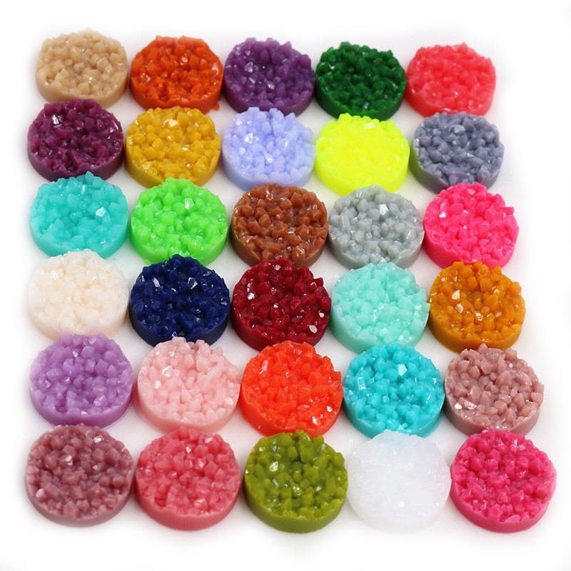 40pcs Resin Druzy Cabochons Do - Resin Art Love review and price
