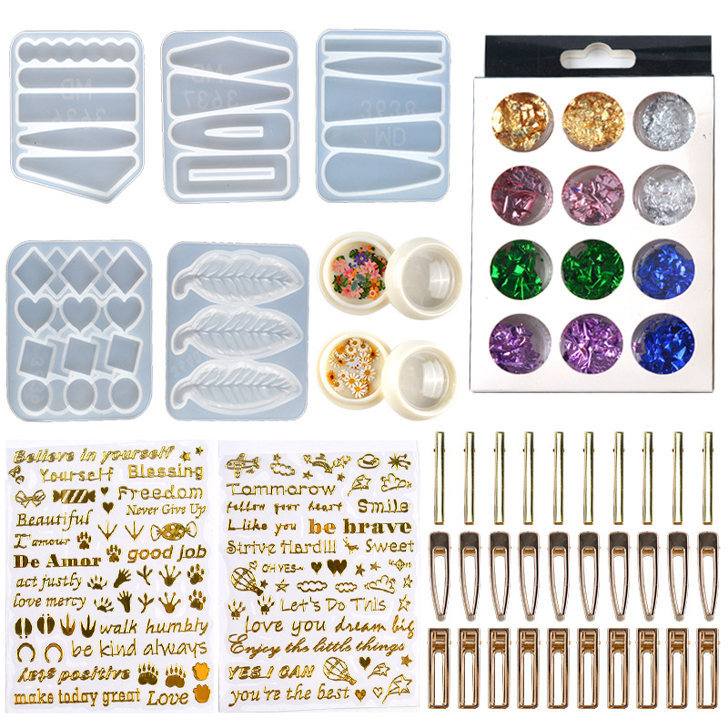 DIY Epoxy Resin Hair Clip Hair - Resin Art Jewellery review and price