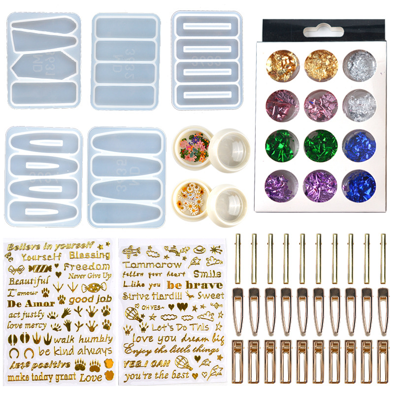 DIY Epoxy Resin Hair Clip Hair - Resin Art Jewellery review and price