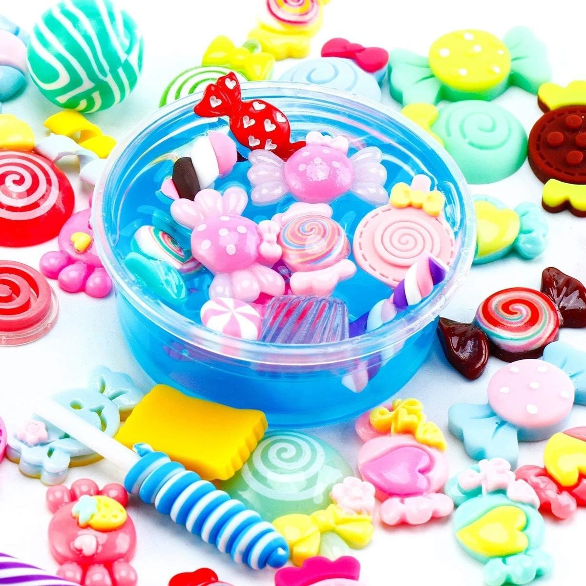 30pcs Random Candy Slime Charm - Resin Art Jewellery review and price