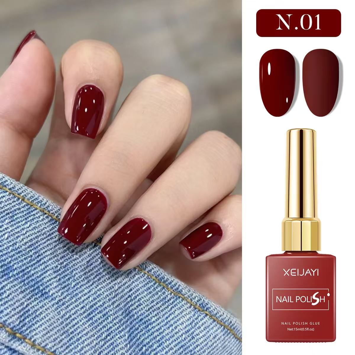 15ml Gel Nail Polish 6 Colors  - Resin Art Varnish review and price