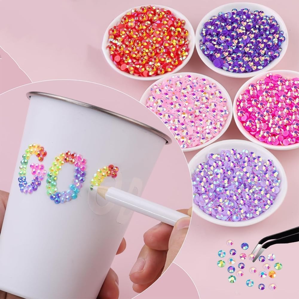 40 Colors Resin Jelly Rhinesto - Resin Art Book review and price