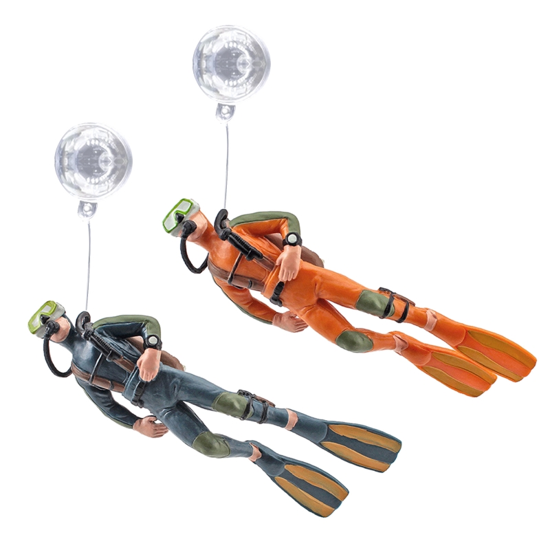 Aquarium Diver Decoration Floa - Resin Art Underwater review and price