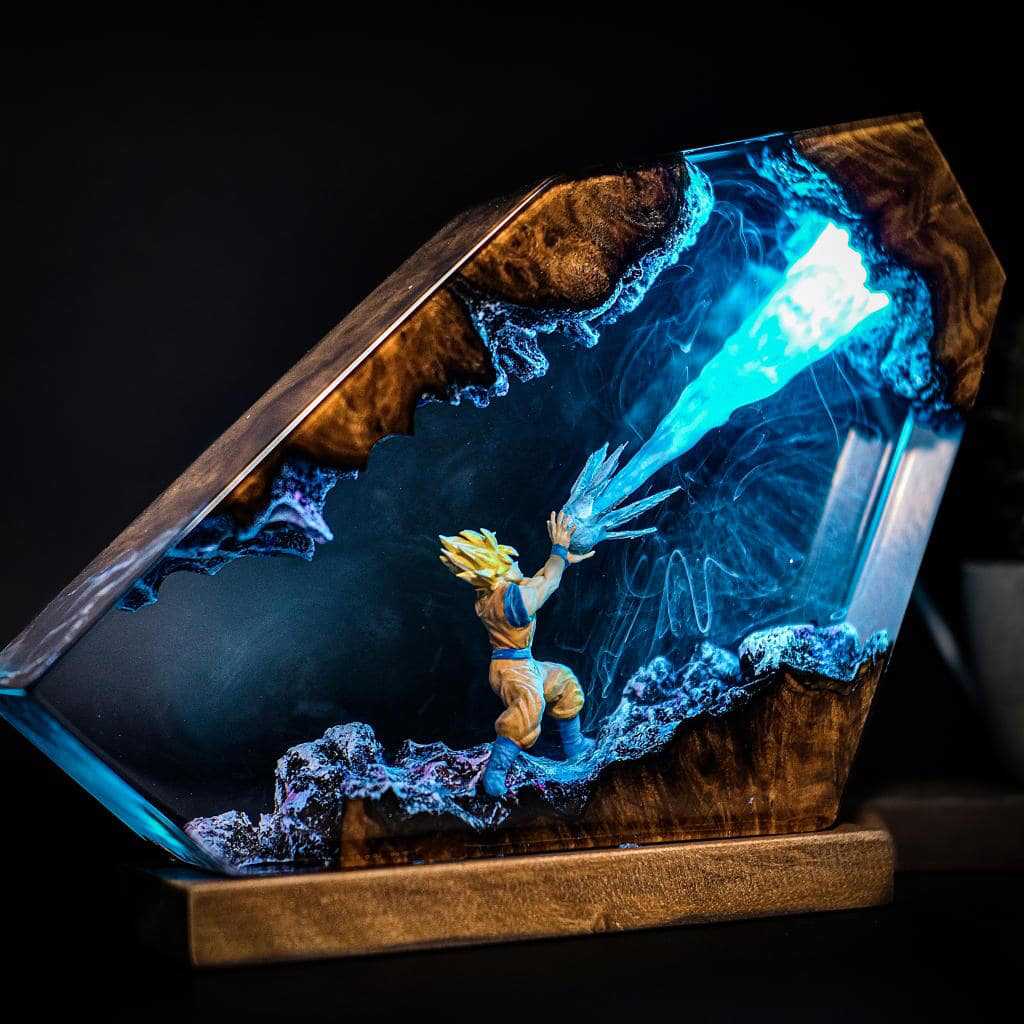 Goku Kamehameha Epoxy Resin LE - Resin Art Goku review and price