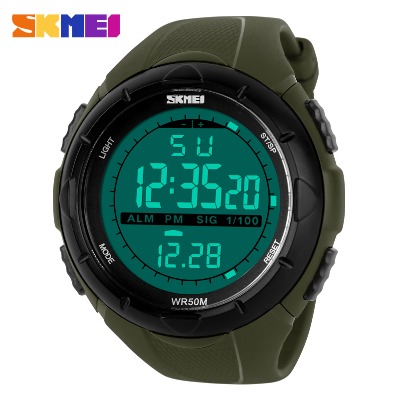 SKMEI Brand Digital Military S - Resin Art Underwater review and price
