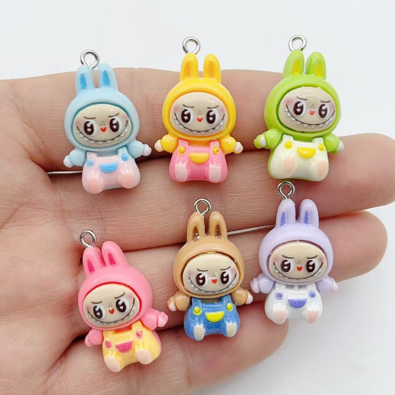 10Pcs Kawaii Rabbit Strawberry - Resin Art Love review and price