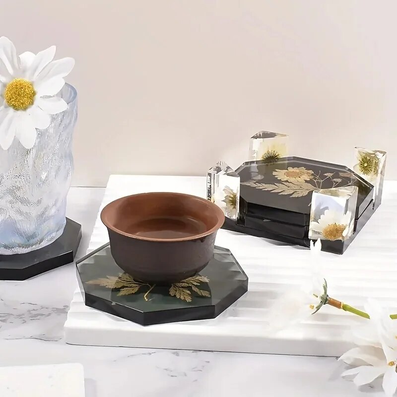Coaster Resin Molds Set Includ - Resin Art Jewellery review and price