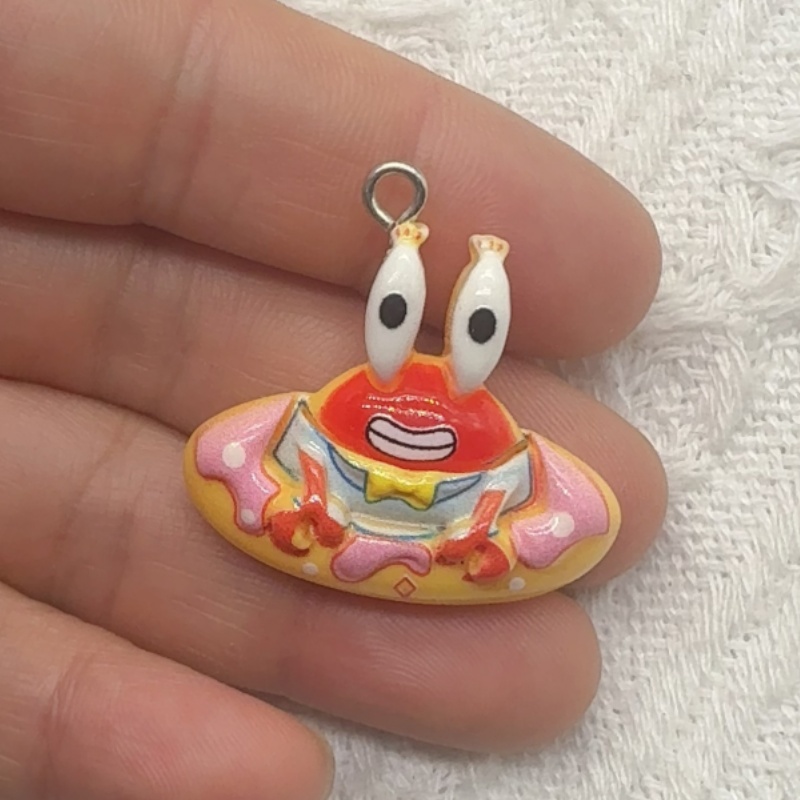 10pcs cartoon resin pendant, D - Resin Art Love review and price