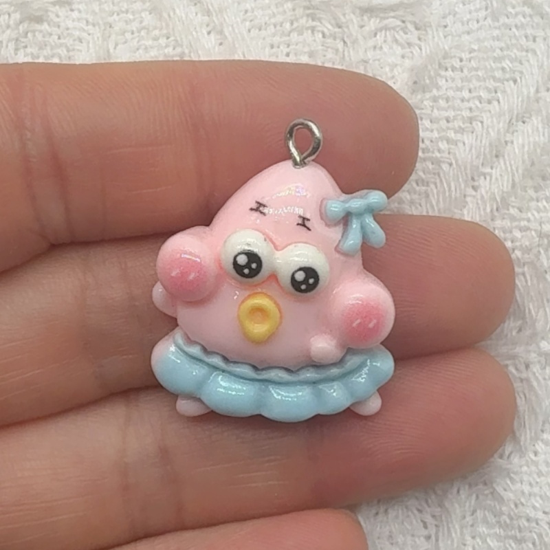 10pcs cartoon resin pendant, D - Resin Art Love review and price