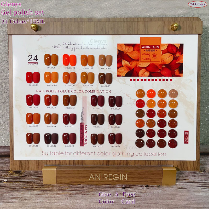 Vintage Brown 24 Color Nail Po - Resin Art Varnish review and price
