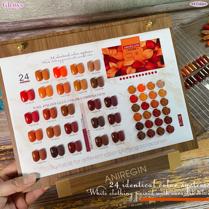 Vintage Brown 24 Color Nail Po - Resin Art Varnish review and price
