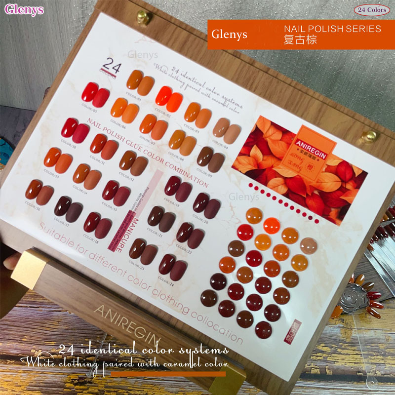 Vintage Brown 24 Color Nail Po - Resin Art Varnish review and price