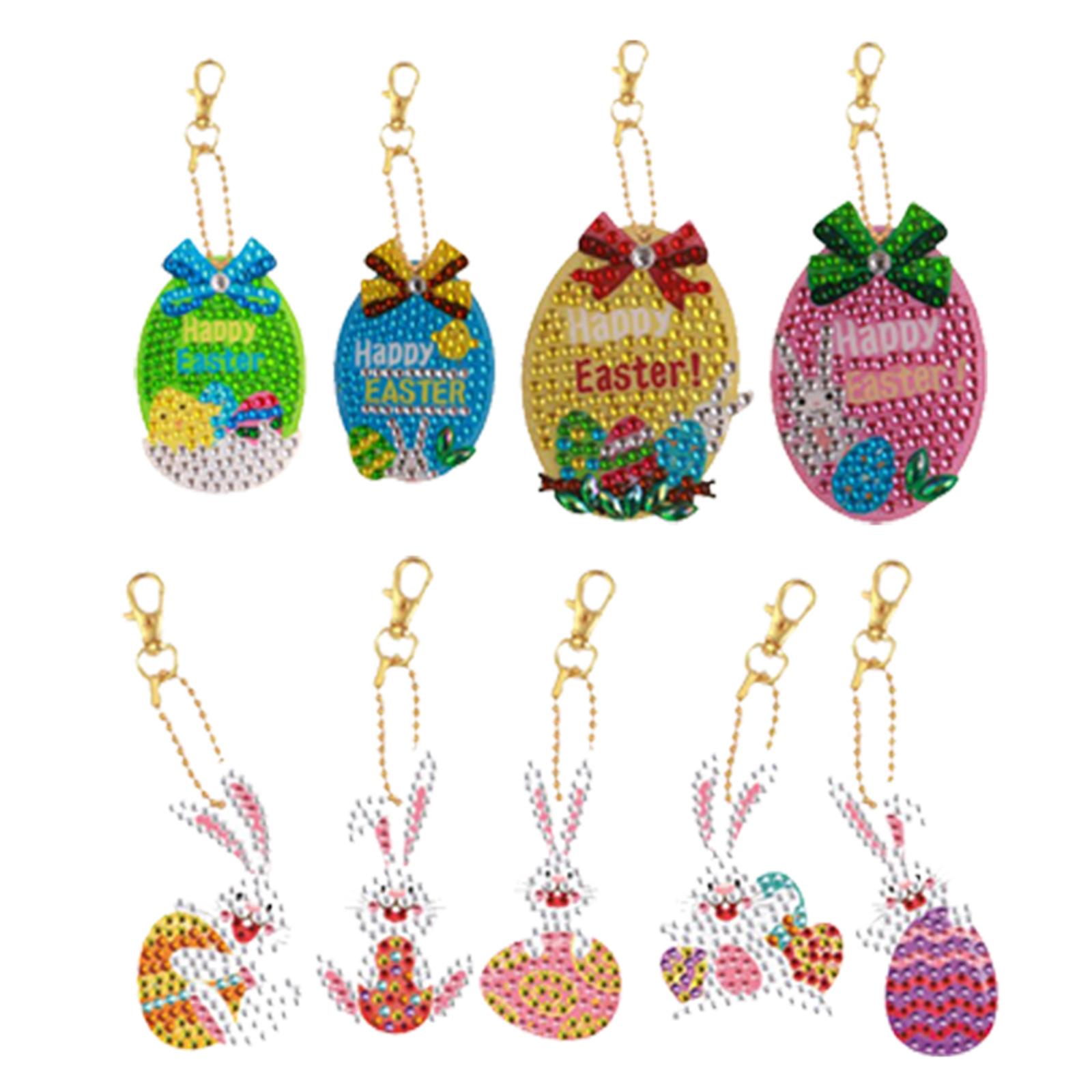 DIY Diamond Painting Keychain  - Resin Art Design Keychain review and price
