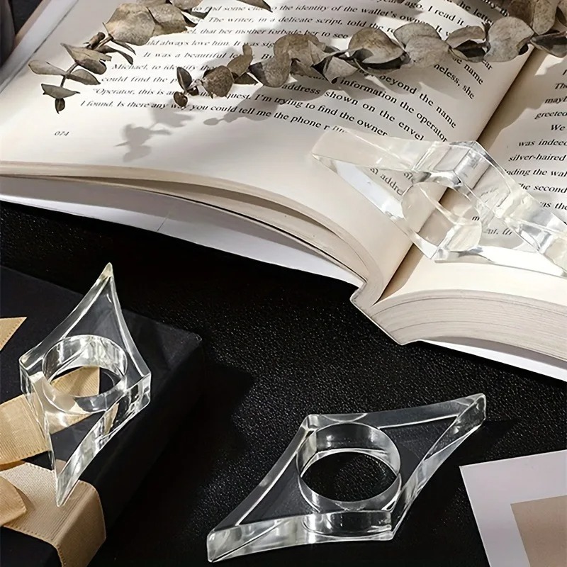 1PC Creative Resin Thumb Book  - Resin Art Book review and price