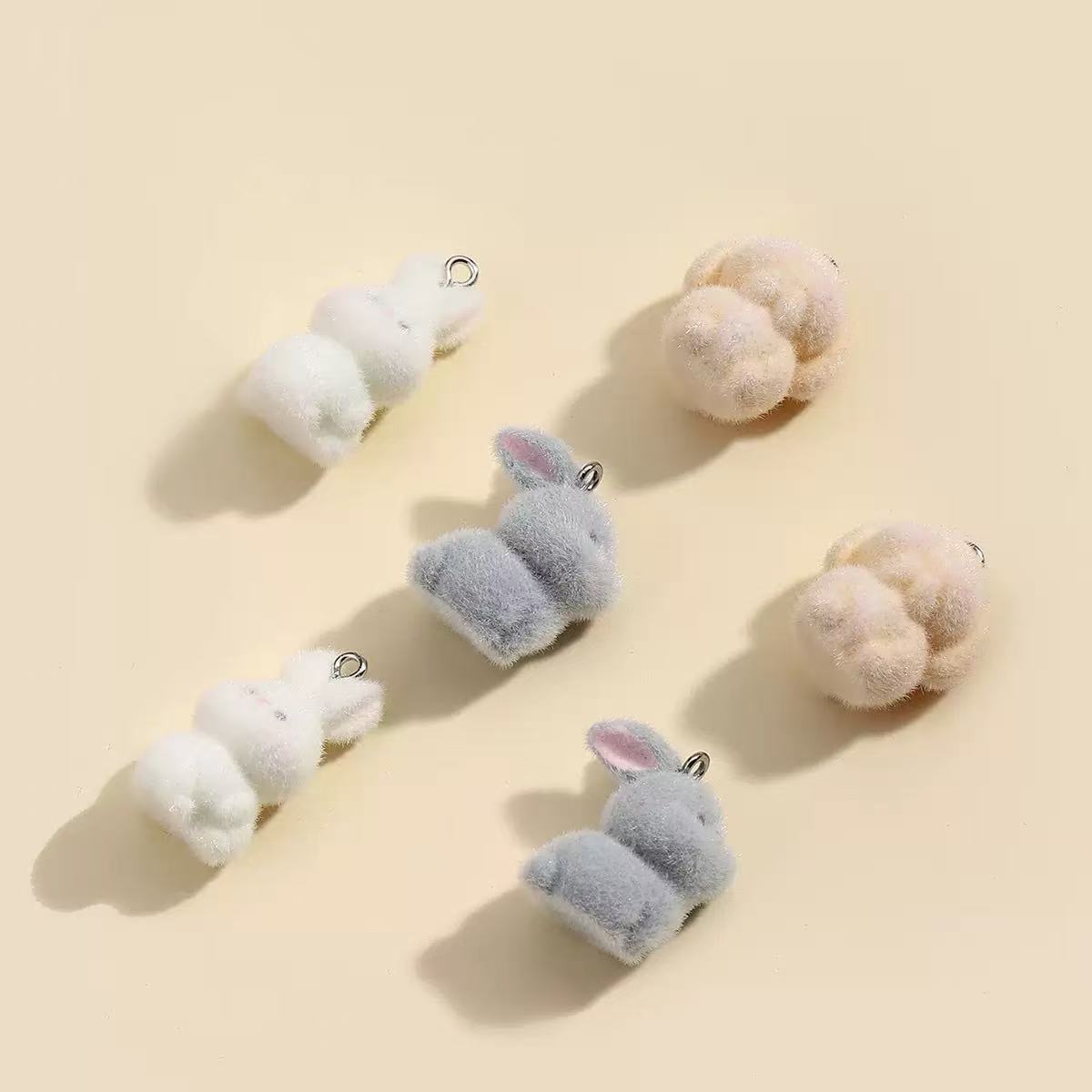 10pcs Flocking Little Rabbit R - Resin Art Love review and price