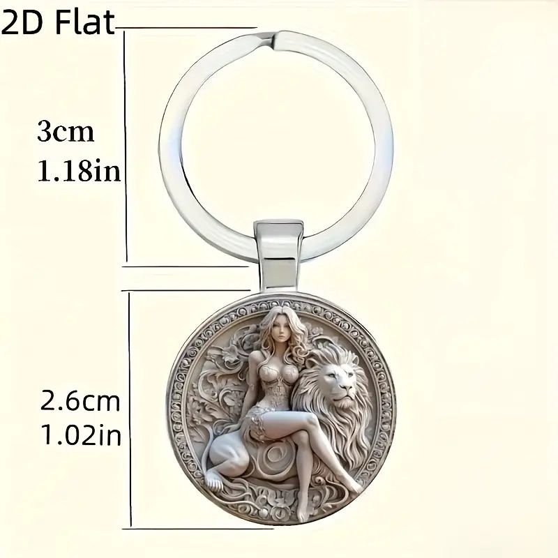 2D Unique European-Style Godde - Resin Art Design Keychain review and price