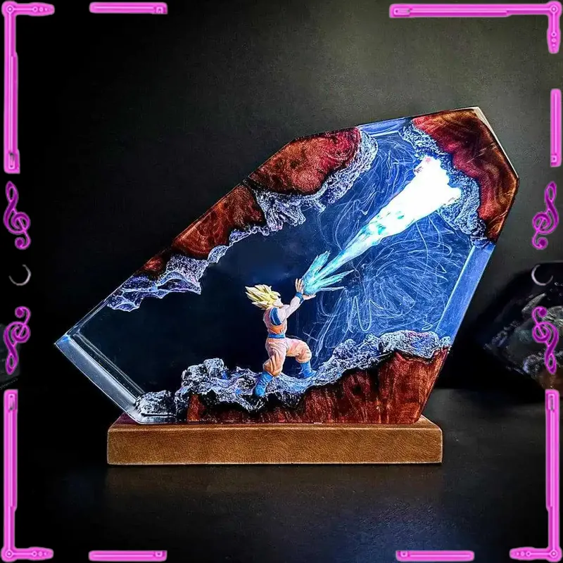 Goku Kamehameha Epoxy Resin LE - Resin Art Goku review and price