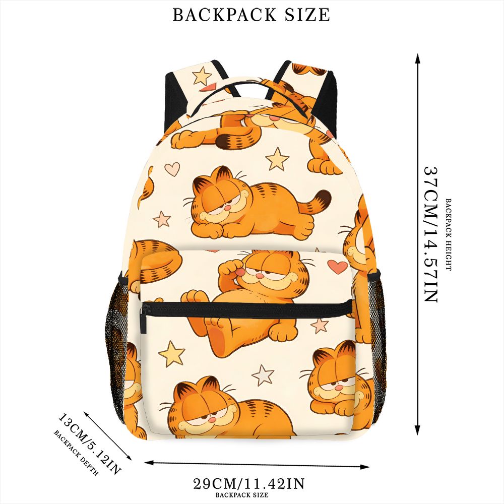 Funny Lazy Garfield Backpack S - Resin Art Love review and price