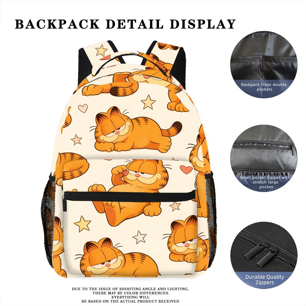 Funny Lazy Garfield Backpack S - Resin Art Love review and price