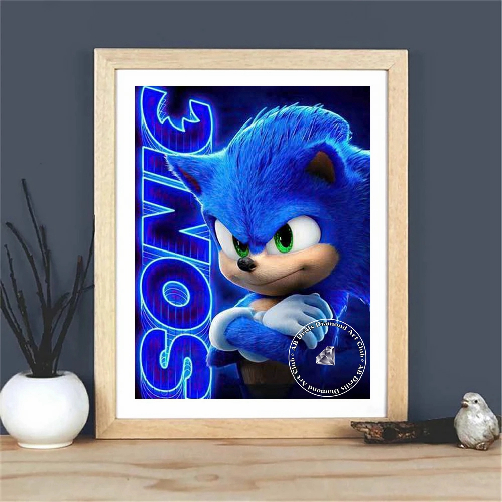5D DIY Cartoon Cool S-Sonic-ES - Resin Art Goku review and price